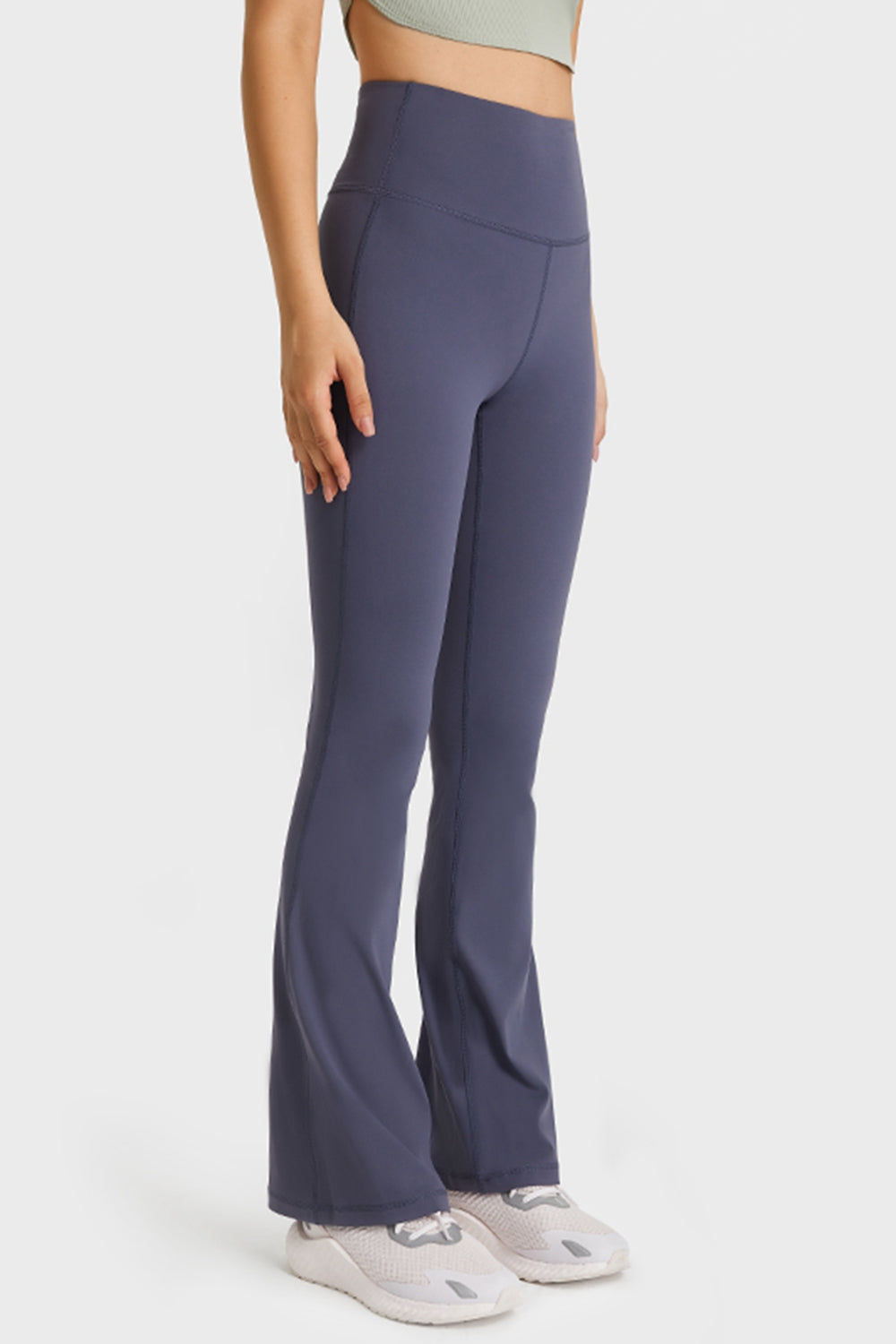 Millennia Elastic Waist Flare Yoga Pants